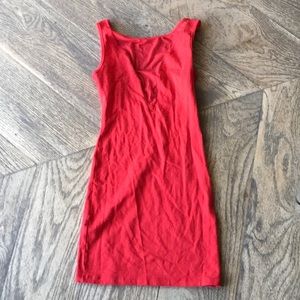 American Apparel Red Mini Dress